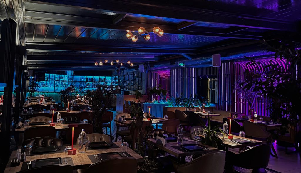 Lotiz Lounge rooftop dining near Grand Bazaar in Istanbul Old City