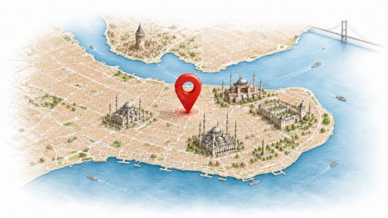 LotiPoints restaurant locations in Istanbul Old City