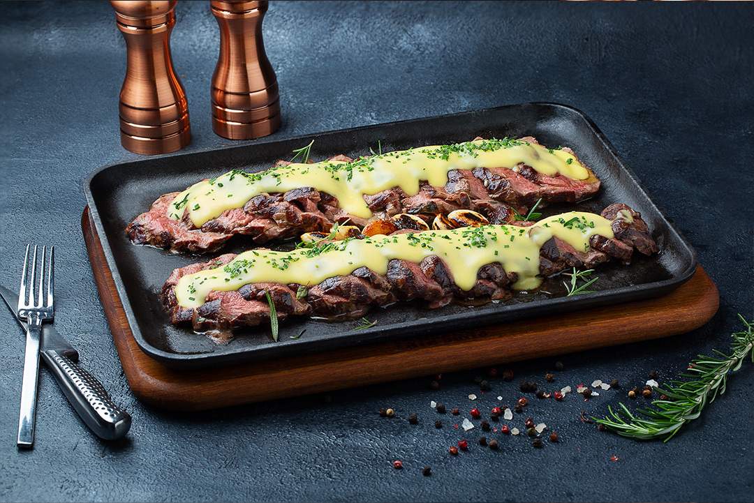 Steak dish at a LotiPoints restaurant in Istanbul Old City
